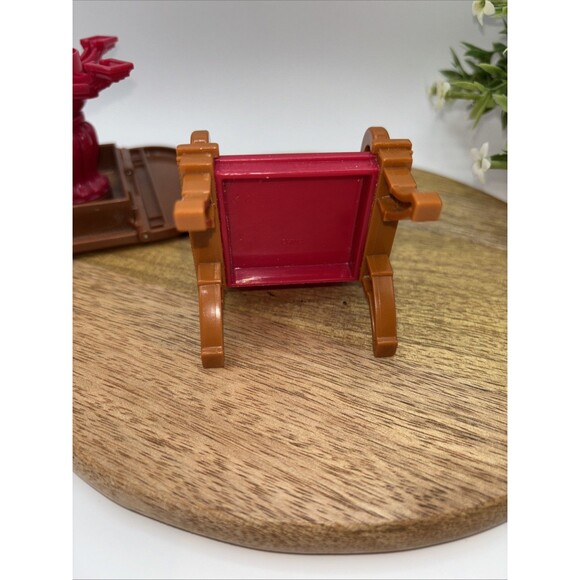 Fisher-Price Girls Loving Family Dollhouse Dining Table & 1Red Chair Replacement - Picture 12 of 12